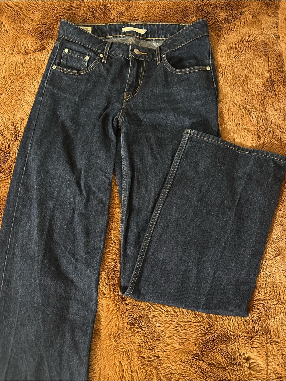 Levi’s Low Loose Dark Wash Jeans